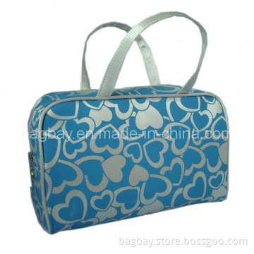 Fashion Large Makeup Bag with Carrying Handle (CBG09-074)